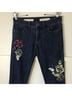 Anthropologie Floral Blue Jeans Size 25 (petite) - photo 5