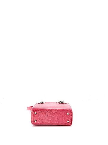 Christian Dior Lady Dior Bag Lizard with Crystal Charms Mini (view 2)