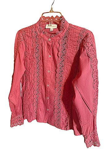 Jennifer & Grace Jennifer & Grace Long Sleeve Blouse (view 1)