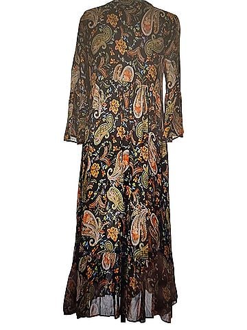 Jade by Johnny Was Bryce crepe midi Casual Dress (view 2)