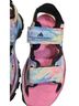 Adidas Tie-dye Black Blue Multi Color Sandals Size 5 - photo 3