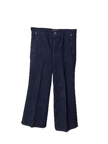 Isabel Marant Isabel Marant Flare Jeans in Blue Cotton (view 1)