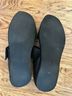 Vince. 100% Leather Solid Black Sandals Size 7 1/2 - photo 9