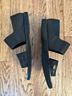 Vince. 100% Leather Solid Black Sandals Size 7 1/2 - photo 10