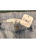 Altar'd State 100% Cotton Floral Blue Denim Shorts Size M - photo 3