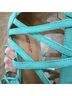 Luxe by Justfab Blue Teal Sandals Size 8 1/2 - photo 3