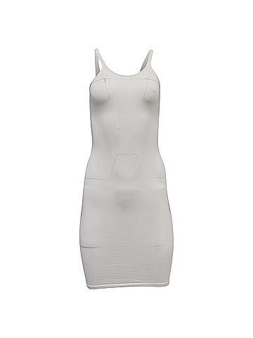 Alexander Wang T by Alexander Wang Midi Bodycon Dress in White Modal (view 1)