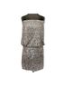 Sofia Collections 100% Polyester 97% Viscose 3% Elastan Solid Silver Cocktail Dress One size - photo 1