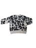 Aqua Animal Print Multi Color Pullover Sweater Size M - photo 2