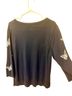 Talbots Solid Blue White Pullover Sweater Size 2X - photo 2