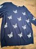 Talbots Solid Blue White Pullover Sweater Size 2X - photo 4