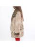 Target Leopard Print Brown Gold Coat Size L - photo 3