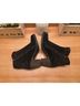 Taos 100% Suede Black Ankle Boots Size EU 38 - photo 5