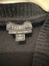 Talbots 100% Wool Black Wool Cardigan Size M - photo 3