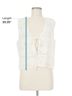 Rails 100% Cotton White Ivory Sleeveless Button-Down Shirt Size M - photo 3