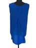 Apt. 9 100% Rayon Blue Sleeveless Top Size 1X - photo 2