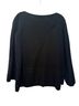 D. Exterior Black Long Sleeve Top Size M - photo 2