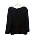 D. Exterior Black Long Sleeve Top Size M - photo 1