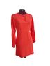 Tibi Orange Cocktail Dress Size 0 - photo 1