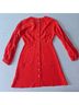 Tibi Orange Cocktail Dress Size 0 - photo 5