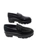 Steve Madden 100% Leather Black Flats Size 7 - photo 2