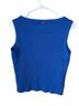 St. John Sport Solid Blue Tank Top Size M - photo 2