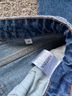 Aritzia 100% Cotton Solid Blue Jeans Size 25 waist - photo 4