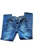 Aritzia 100% Cotton Solid Blue Jeans Size 25 waist - photo 1