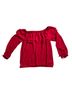 Michael Kors 100% Polyester Red Blouse Size M - photo 1