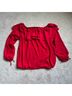 Michael Kors 100% Polyester Red Blouse Size M - photo 7
