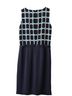 Michael Kors 100% Polyester Graphic White Green Blue Casual Dress Size 2 - photo 2