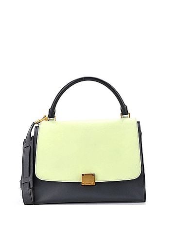 Céline Tricolor Trapeze Bag Leather Large (view 1)