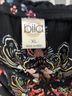 BILA Floral Black Multi Color Blouse Size XL - photo 3