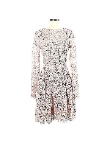 Monique Lhuillier Embroidered Dress Cocktail Dress (view 2)