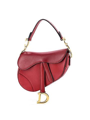Christian Dior Saddle Handbag Leather Mini (view 1)