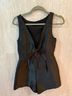 Hutch 100% Polyester Black Jumpsuit Size 6 - photo 6