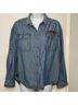 Sundance Solid Blue Long Sleeve Button-Down Shirt Size M (petite) - photo 4