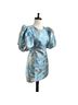 Sister Jane 100% Polyester Floral Blue Cocktail Dress Size M - photo 6