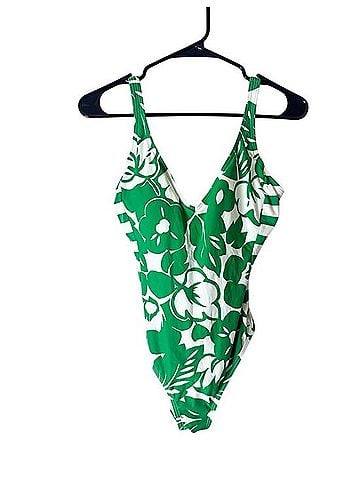 Kate Spade New York Cabana Mix One Piece Swimsuit (view 2)