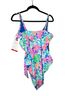 Member's Mark 84% Recycled Polyester 16% Spandex 86% Nylon 14% Spandex 100% Recycled Polyester Floral Multi Color One Piece Swimsuit Size XL - photo 2