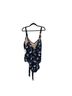 MYNAH Floral Blue One Piece Swimsuit Size 24 - photo 2