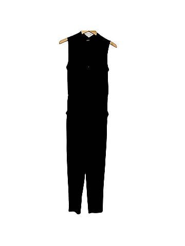Apt. 9 CREPE DRAPE FRONT Jumpsuit (view 2)