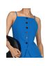 Mango 100% Polyester Blue Tank Top Size M - photo 2