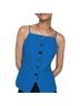 Mango 100% Polyester Blue Tank Top Size M - photo 1