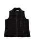 Chico's Solid Graphic Black Vest Size L - photo 1