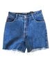 Bongo 100% Cotton Blue Denim Shorts Size 27 waist - photo 1