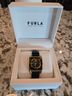 FURLA 100% Leather Black Gold Watch One size - photo 4