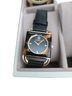 FURLA 100% Leather Black Gold Watch One size - photo 1