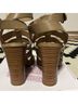 American Eagle Shoes Tan Sandals Size 6 1/2 - photo 4