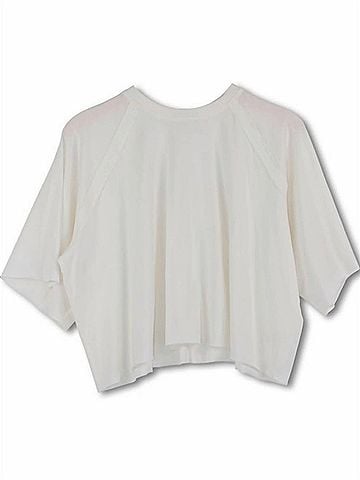 Simply Southern Women's Sunday Lounge Tee in Pearl (view 1)
